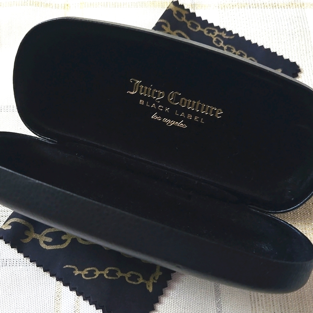 Juicy Couture Black Label Glasses Case - Picture 4 of 14